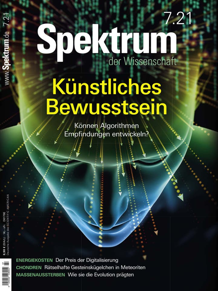 Spektrum der Wissenschaft – 7/2021 – Künstliches Bewusstsein