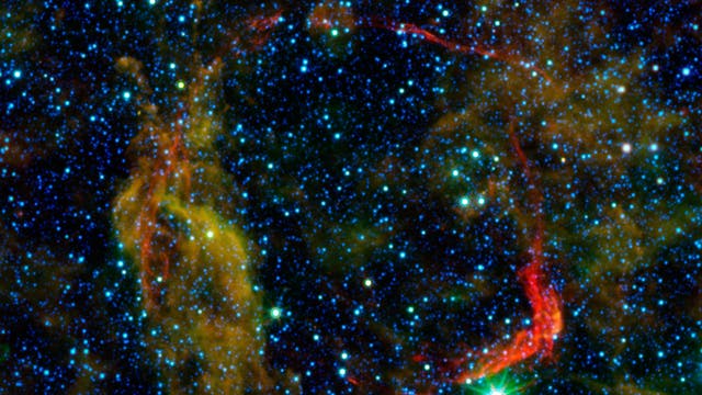 Überreste einer Supernova