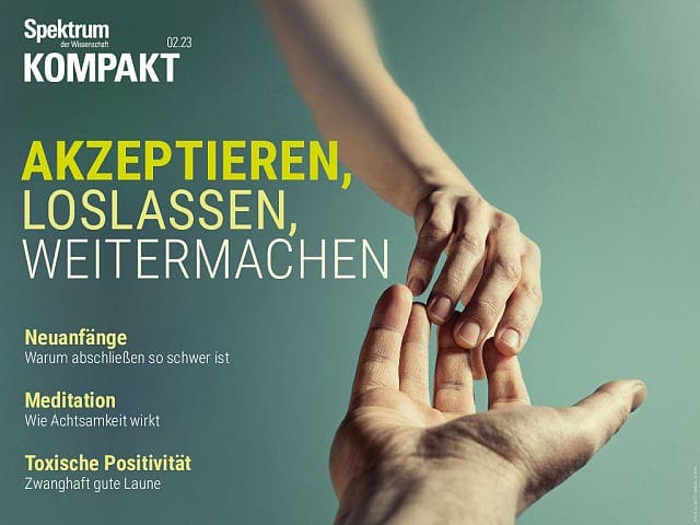  Akzeptieren, loslassen, weitermachen