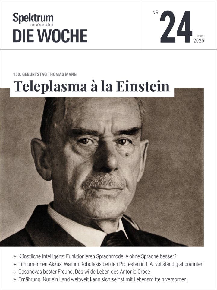 Spektrum - Die Woche - 24/2025 - Teleplasma à la Einstein